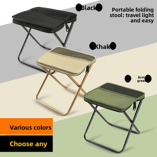 Portable Folding Stool for Outdoor Camping and Travel