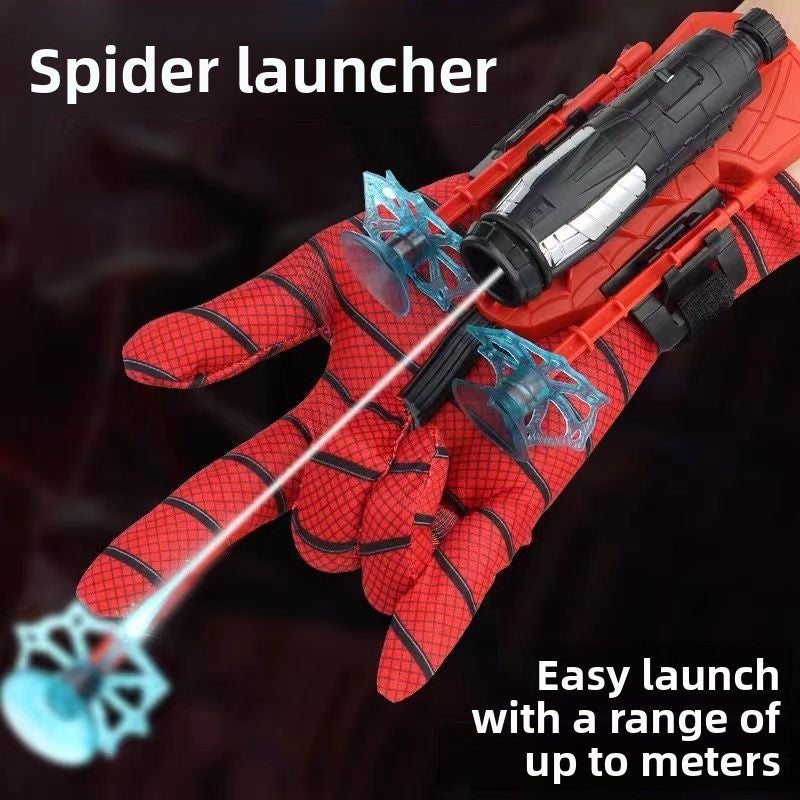Spider Man Wrist Launcher Toy with Soft Bullets