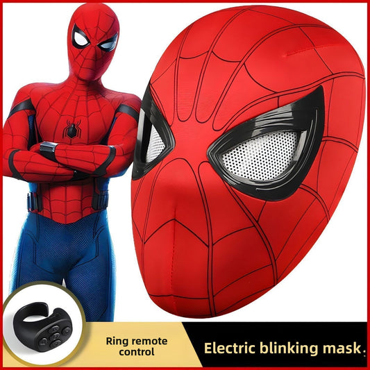 Spider Man Movable Eye LED Helmet with Remote Control