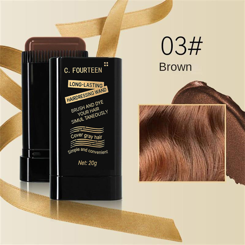 Temporary Hair Dye Stick for Gray Coverage