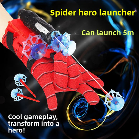 Spider Man Wrist Launcher Toy with Soft Bullets