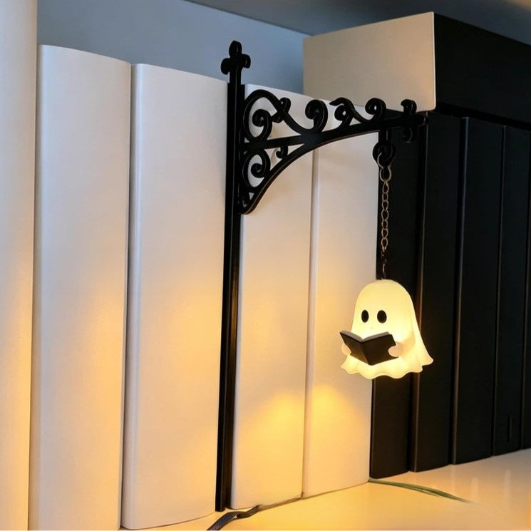 Lantern Light Library Bookshelf, Ghost light