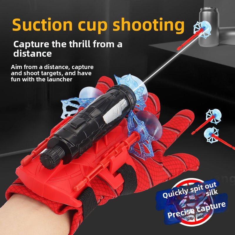 Spider Man Wrist Launcher Toy with Soft Bullets
